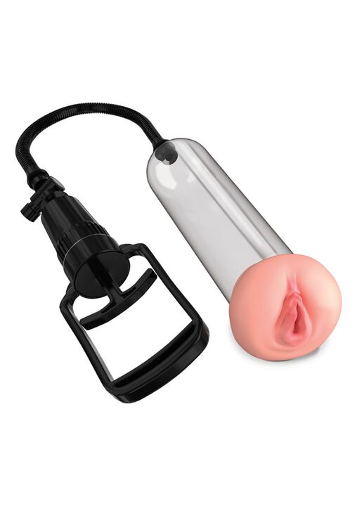 Pump -p with a throat of a female vagina