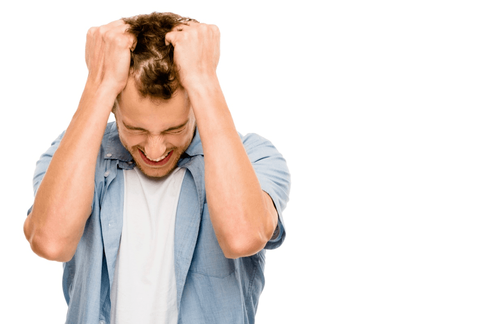 a man is upset because of his small penis, how to enlarge it with a nose